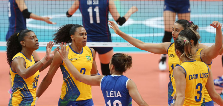 Seleção feminina de vôlei do Brasil cai no grupo da Rússia e do